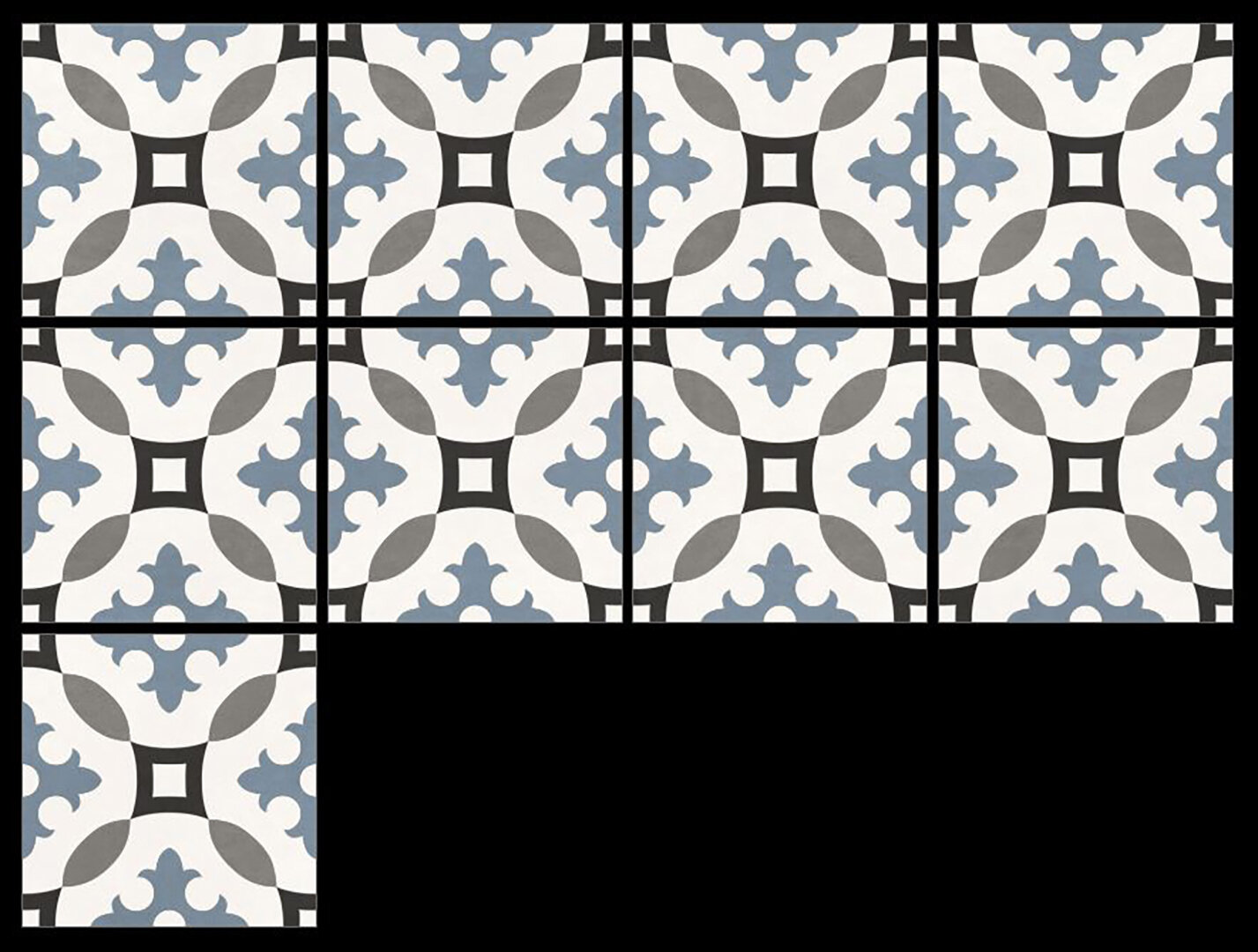 Изображение товара Керамогранит NewTrend Design Art Rio 20x20 см, матовый, разноцветный