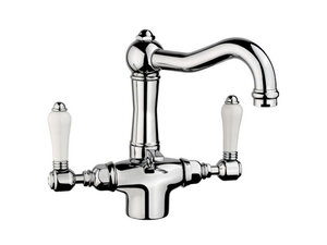 Изображение товара Смеситель Nicolazzi Dames Anglaises 1432CR78 для раковины, хром, ручки P. Mont Blanc