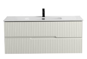 Изображение товара Тумба под раковину Cezares Duet-N-1200-2C-SO-AS-P 120 см подвесная альпака брашированная