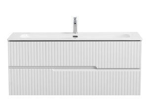 Изображение товара Тумба под раковину Cezares Duet-N-1200-2C-SO-FBS-P, 120 см, подвесная, ясень белый софт