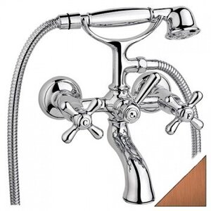 Изображение товара Смеситель Nicolazzi Nuova Brenta 2500BZ для душевой стойки бронза Италия