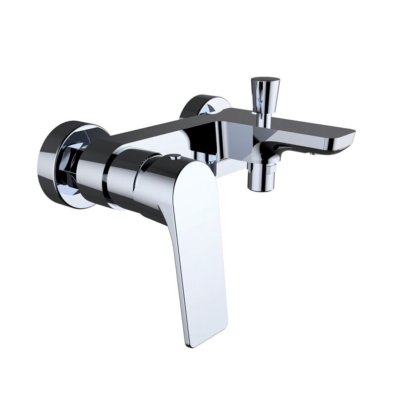 Изображение товара Смеситель для ванны и душа Clever Vogue Xtreme 61411 хром Испания Изображение товара Смеситель для ванны и душа Clever Vogue Xtreme 61411 хром Испания