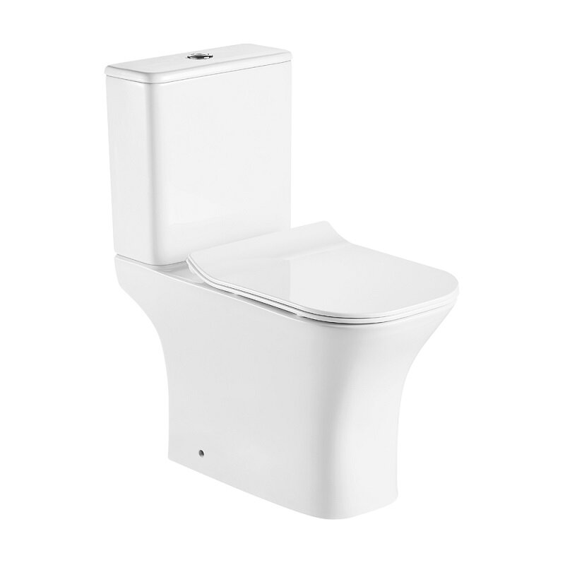 Изображение товара Унитаз напольный WesnaArt Kubus 103-KUB13 с микролифтом и безободковый