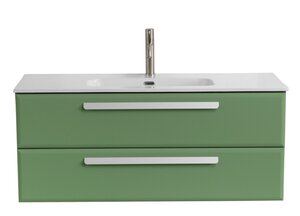 Изображение товара Тумба под раковину Cezares Eco-Cer-N-1200-2C-SO-PS-P, 120 см, подвесная, фисташковый софт