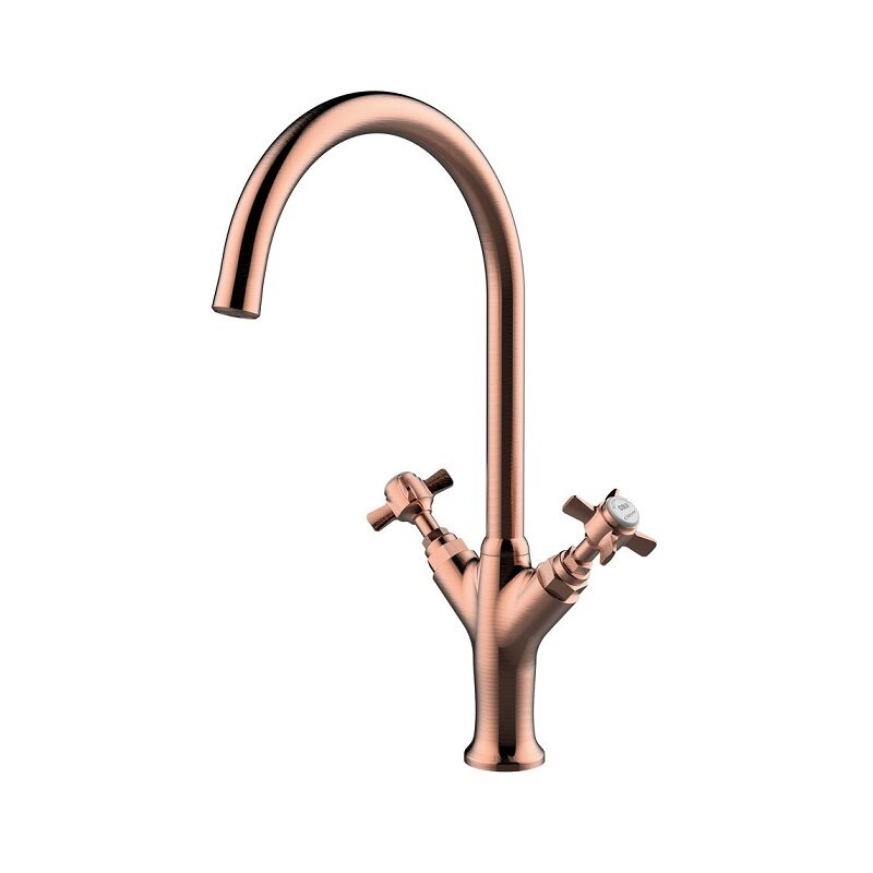 Изображение товара Кухонный смеситель Clever Alpina Classik 61901 медь латунь Испания