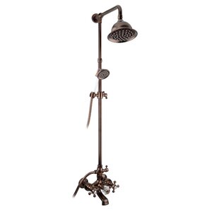 Изображение товара Душевая система Timo Nelson SX-90 orb, с изливом, венге