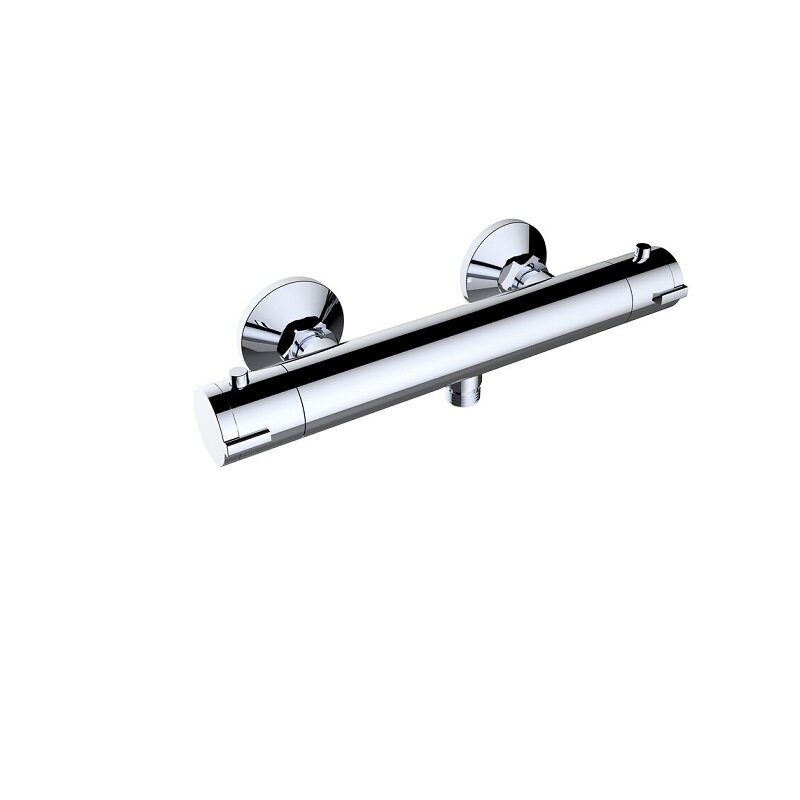 Изображение товара Смеситель Clever 62160 термостатический с душевым гарнитуром, Испания Изображение товара Смеситель Clever 62160 термостатический с душевым гарнитуром, Испания