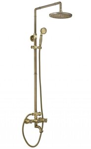 Изображение товара Душевая система Zorg Antic A 2002DS-BR, с изливом, цвет бронза