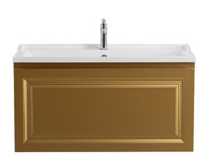 Изображение товара Тумба под раковину Cezares Giubileo-N-100-1C-SO-BORO-P 100 см подвесная золото