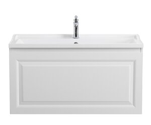 Изображение товара Тумба под раковину Cezares Giubileo-N-100-1C-SO-BL, 100 см, подвесная, Bianco Lucido 