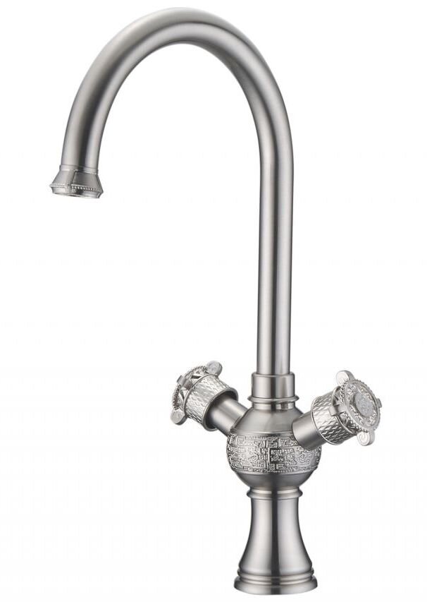 Изображение товара Смеситель Zorg Antic A 2004K-SL для кухни, цвет серебро