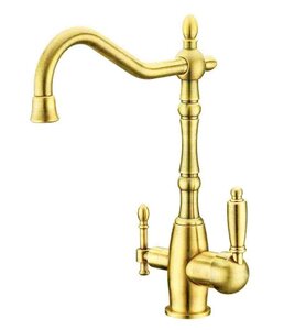 Изображение товара Смеситель Zorg Clean Water ZR 312 YF-33 BR LIGHT для кухни под фильтр, цвет светлая бронза