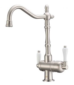 Изображение товара Смеситель Zorg Clean Water ZR 326 YF SATIN для кухни под фильтр, цвет сатин