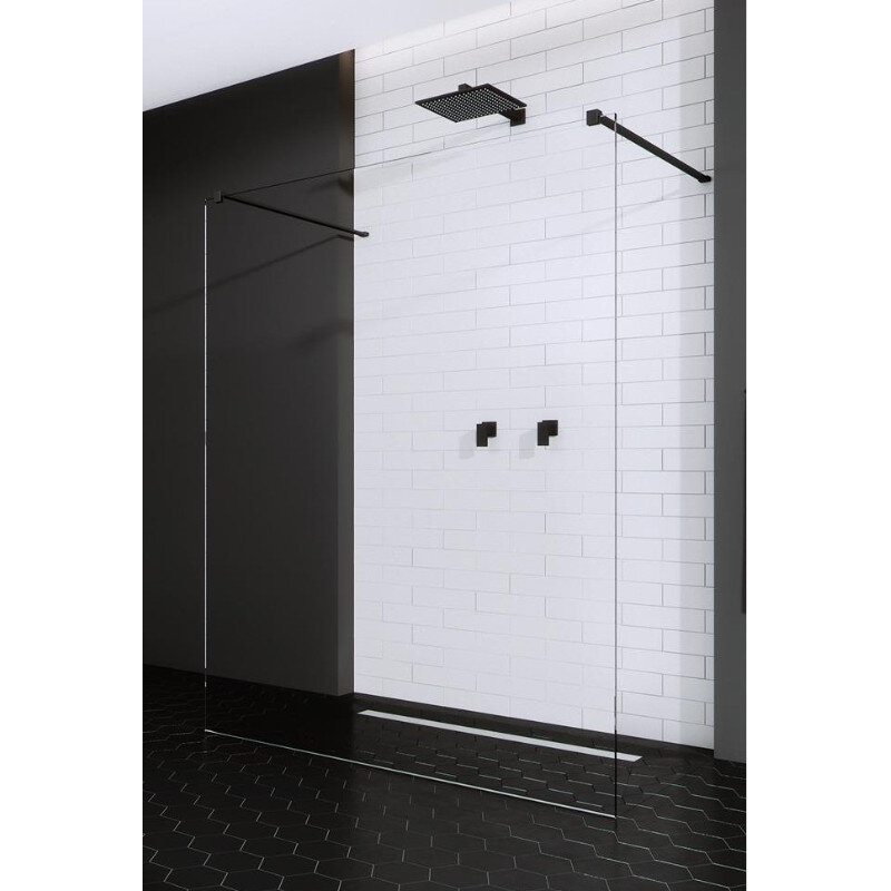 Изображение товара Душевая стенка Radaway Modo New Black I 130 см черная Изображение товара Душевая стенка Radaway Modo New Black I 130 см черная