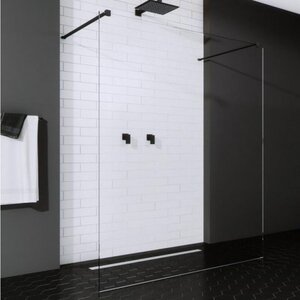 Изображение товара Душевая стенка Radaway Modo New Black I 150 см стекло прозрачное профиль черный матовый