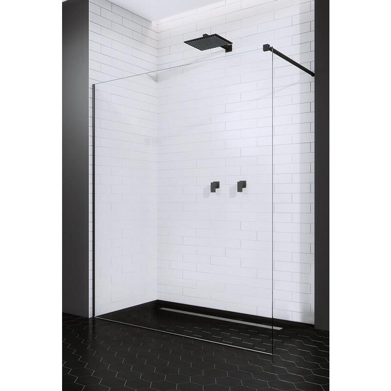 Изображение товара Душевая стенка Radaway Modo New Black II 389134-54-01 130 см Walk-in Изображение товара Душевая стенка Radaway Modo New Black II 389134-54-01 130 см Walk-in