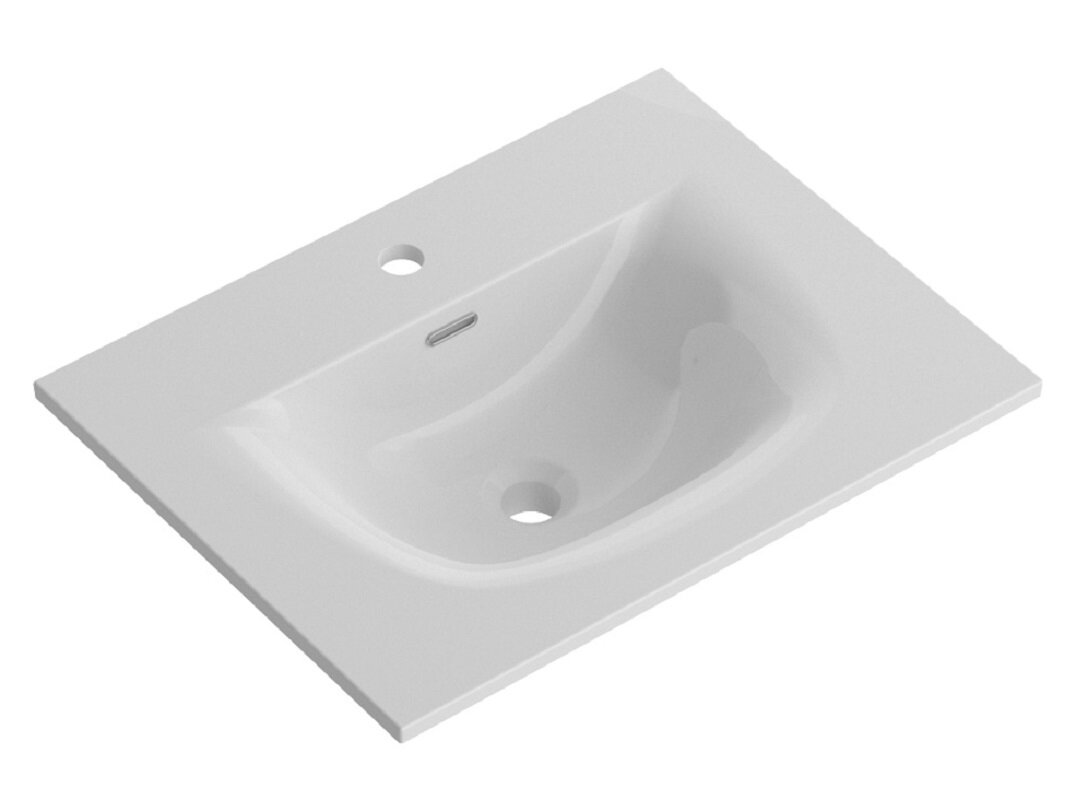 Изображение товара Раковина Cezares Molveno CZR-8099-60 61 см из керамики белого цвета