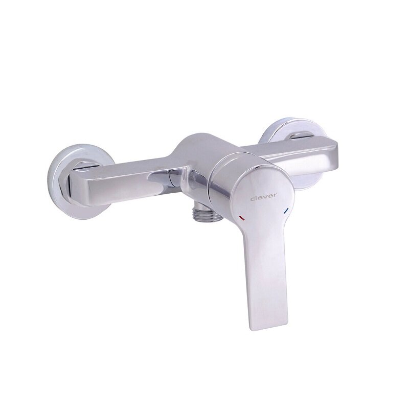 Изображение товара Смеситель Clever GO!2 62134 с душевым гарнитуром, хром Изображение товара Смеситель Clever GO!2 62134 с душевым гарнитуром, хром