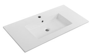 Изображение товара Раковина Cezares Plane CZR-8002-100, 101 см, керамика, белый