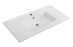 Изображение товара Раковина Cezares Plane CZR-8002-90, 91 см, керамика, белый