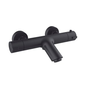 Изображение товара Смеситель для ванной и душа Clever Up Urban 61896 термостат черный матовый