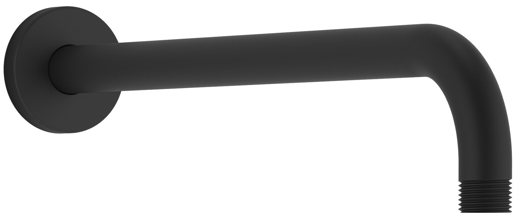 Изображение товара Держатель верхнего душа Jacob Delafon E26322-BL настенный 40.4 см черный