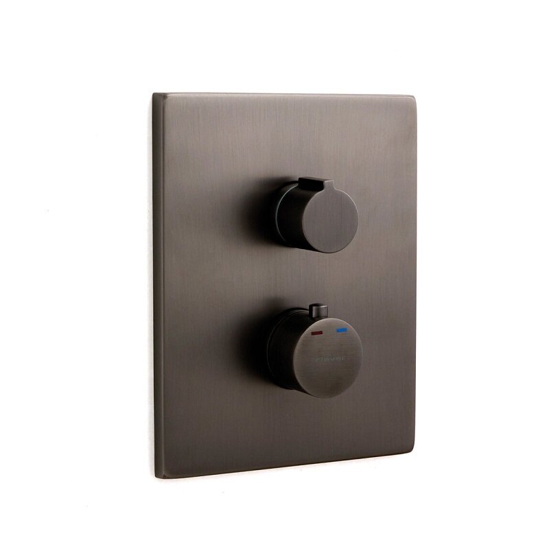 Изображение товара Смеситель Clever Up! Urban 61960 термостатический Gunmetal для ванны и душа