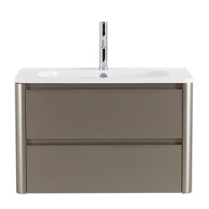 Изображение товара Тумба под раковину Cezares Relax-800-2C-SO-SAT-P, 80 см, подвесная, сатин