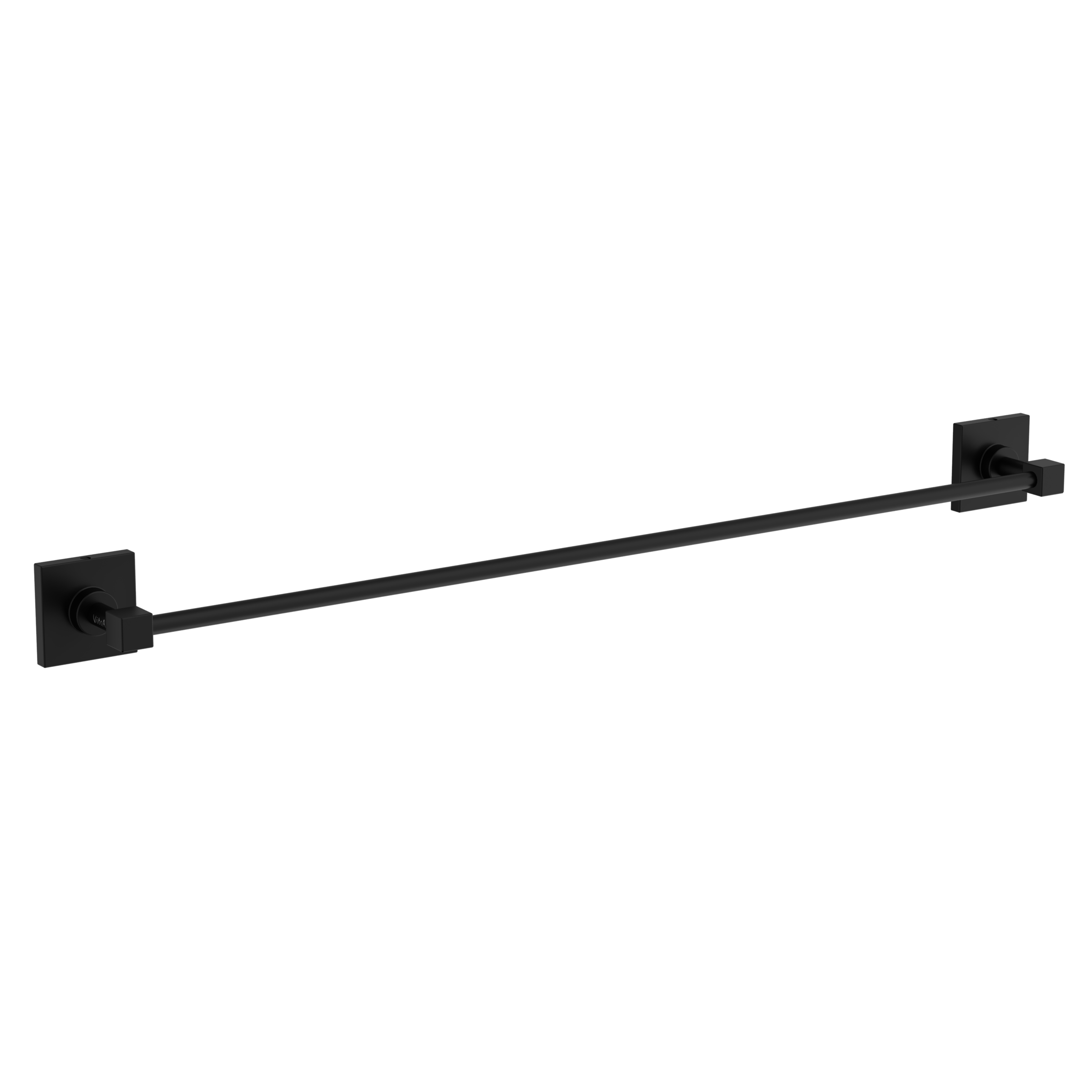 Изображение товара Полотенцедержатель Vitra Root A4481036 черный матовый стальной настенный аксессуар