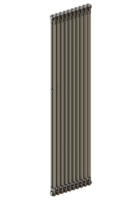 Изображение товара Радиатор стальной трубчатый Rifar Tubog 2180-10-B1, TUB 2180-10-TL, 10 секций, боковое подключение, серый