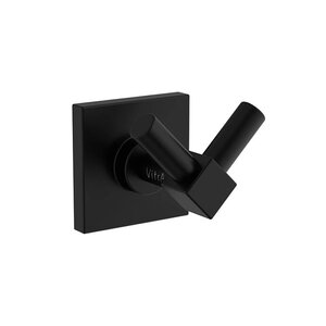 Изображение товара Крючок для одежды VitrA Root A4480136, двойной, цвет черный матовый