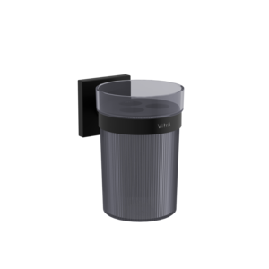 Изображение товара Держатель зубных щеток Vitra Root A4480636, цвет черный матовый