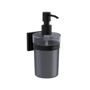 Изображение товара Диспенсер для жидкого мыла Vitra Root A4480736, цвет черный матовый