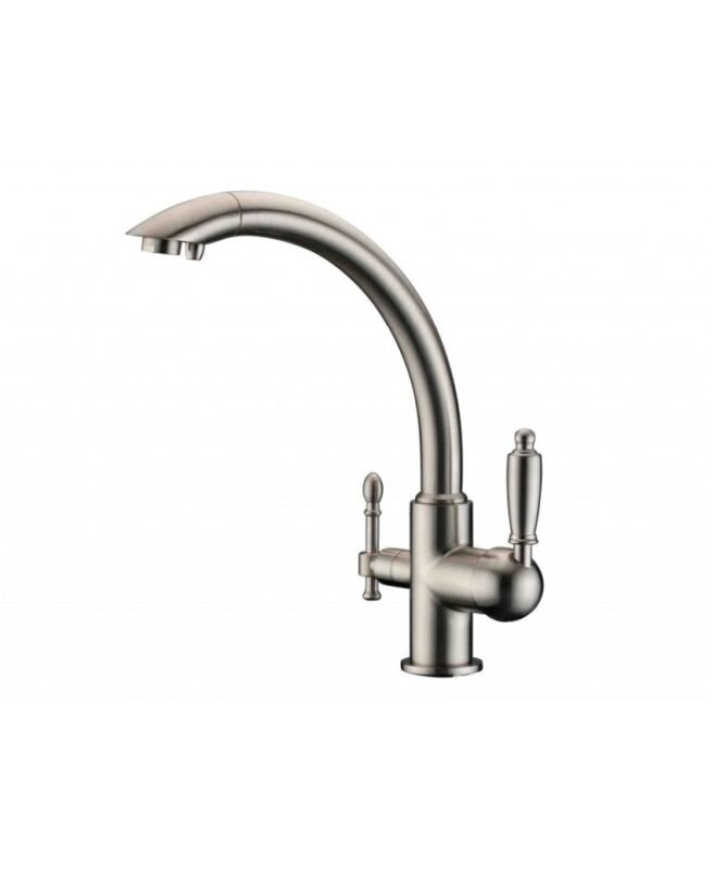 Изображение товара Смеситель Zorg Sanitary для кухни под фильтр ZR 314 YF-33 сатин