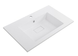 Изображение товара Раковина мебельная Cezares Slider CZR-800/480-LV-MR-PRS 80 см из искусственного камня