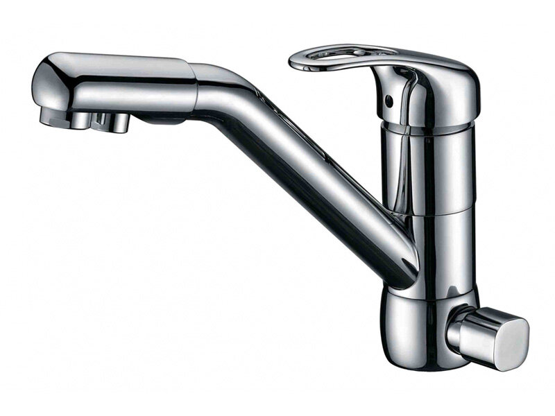 Изображение товара Смеситель Zorg Clean Water ZR 400 KF-12 для кухни под фильтр, цвет хром