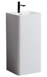 Изображение товара Напольная раковина Uni-Flow Kube1 FS501-425, 42.5 см, белая