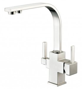 Изображение товара Смеситель Zorg Clean Water ZR 332 YF SATIN для кухни под фильтр, цвет сатин