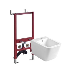 Изображение товара Инсталляция с биде Agger ATI04310, комплект, белый