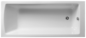 Изображение товара Акриловая ванна Vitra Neon 180x80 см, белая, без гидромассажа