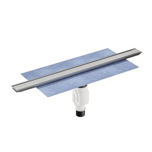 Изображение товара Дренажный канал Vitra Eco-Flow 59980584000, 80 см, вертикальный, цвет черный матовый