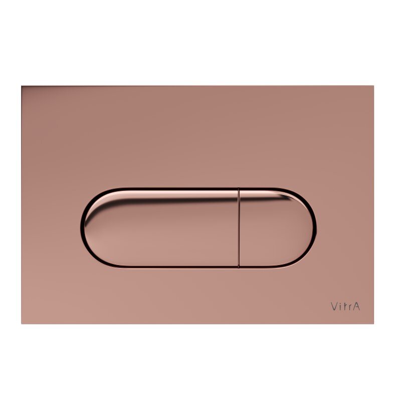 Изображение товара Клавиша смыва для унитаза Vitra Root Round 740-2240 механическая медь