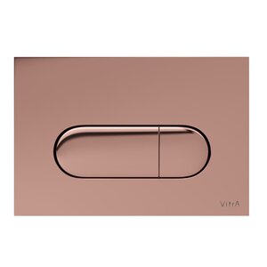 Изображение товара Клавиша смыва для инсталляции Vitra Root Round 740-2240, механическая, цвет медь