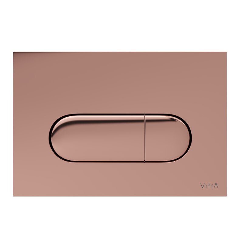 Изображение товара Клавиша смыва для инсталляции Vitra Root Round 740-2240, механическая, цвет медь