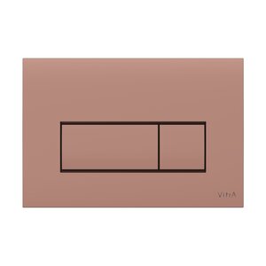 Изображение товара Клавиша смыва VitrA Root Square 740-2340, механическая, цвет медь