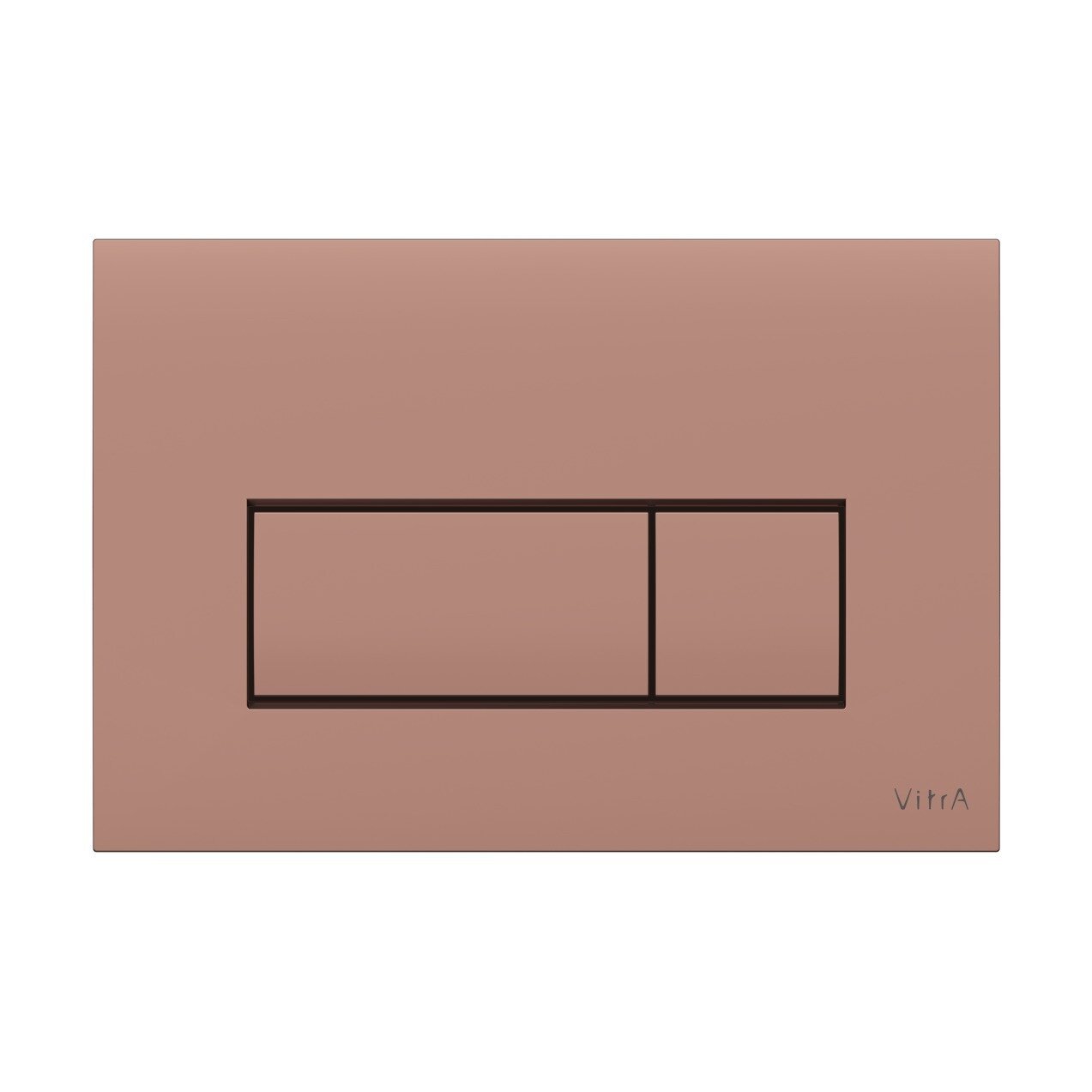 Изображение товара Клавиша смыва VitrA Root Square 740-2340, механическая, цвет медь Изображение товара Клавиша смыва VitrA Root Square 740-2340, механическая, цвет медь