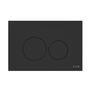 Изображение товара Клавиша смыва Vitra Origin 740-2411 механическая черный матовый