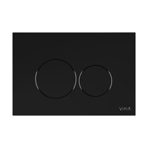 Изображение товара Клавиша смыва VitrA Origin, 740-2450, механическая, цвет черный