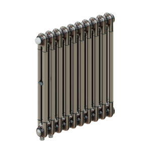 Изображение товара Радиатор стальной трубчатый Rifar Tubog Ventil 2057-10-DV1, 10 секций, серый
