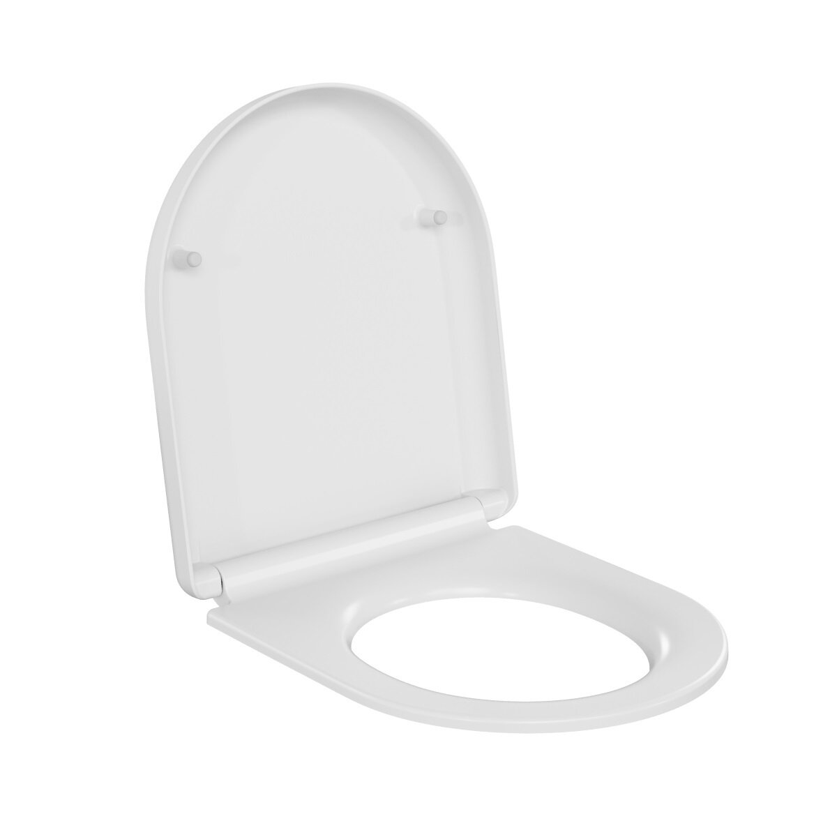 Изображение товара Крышка-сиденье VitrA Liquid с микролифтом белое для унитаза Изображение товара Крышка-сиденье VitrA Liquid с микролифтом белое для унитаза